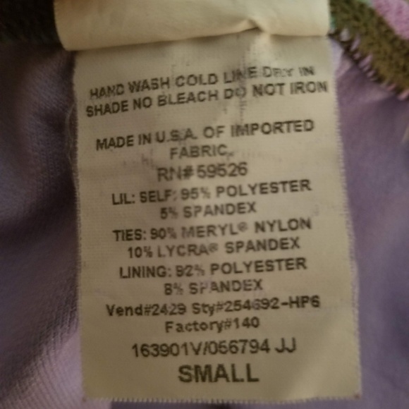 Lucky Brand Tankini Small - Picture 5 of 6